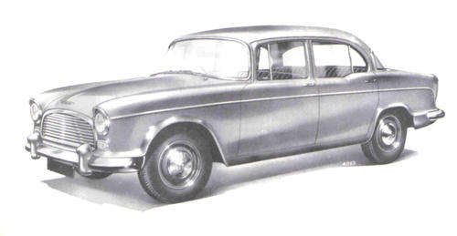 Humber Hawk 1957/58 Owners Manual
