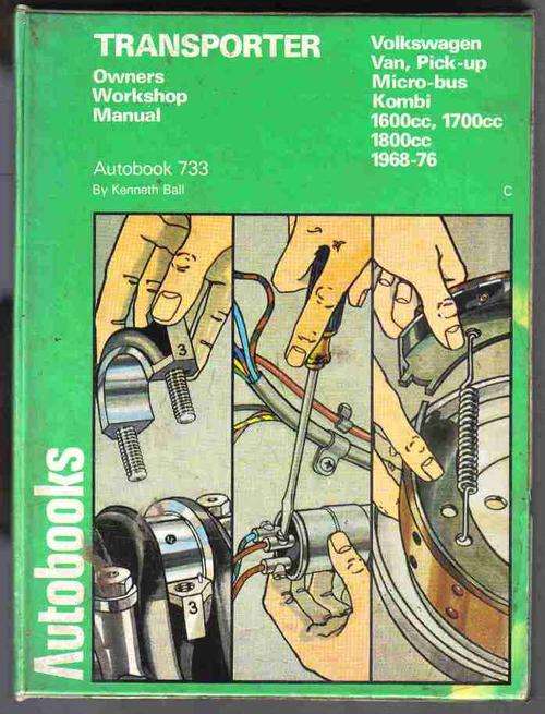 Volkswagen Transporter Workshop Manual   1968 - 1978