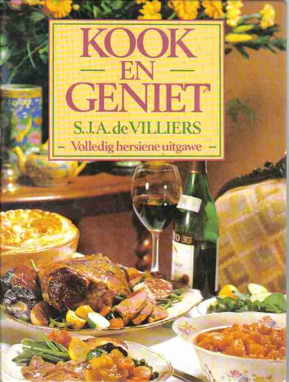 Kook en Geniet  --  SJA de Villiers