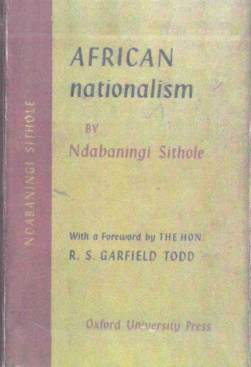 African Nationalism  --  Ndabaningi Sithole