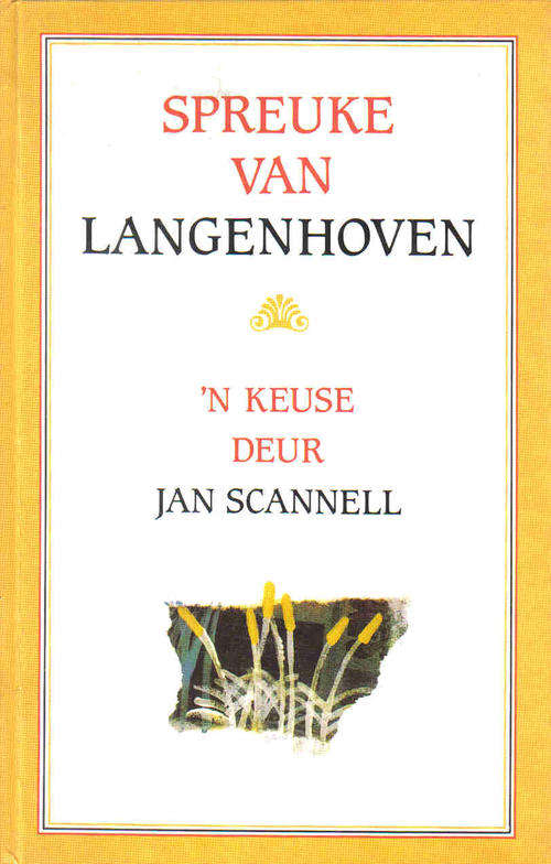 Spreke van Langenhoven