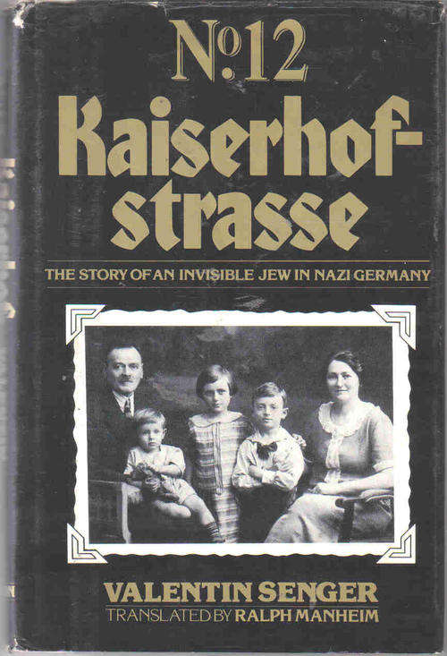 No 12 Kaiserhofstrasse --  Valentin Senger