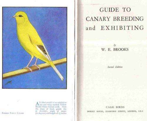 Guide to Canary Breeding and Exibiting  --  W E Brooks