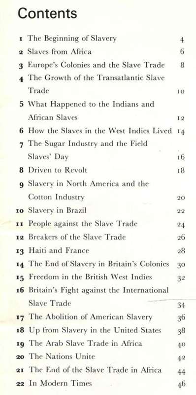 The Slave Trade  --  Josephine Kamm