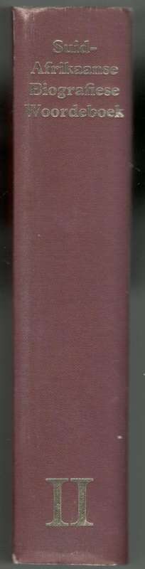 Suid-Afrikaanse Biografiese Woordeboek Deel 11