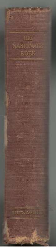Die Nasionale Boek -  Reitz / Oost / Goodman
