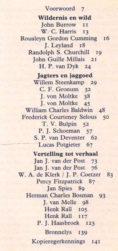 Jagtye -- Henk Rall en Zakkie Eloff