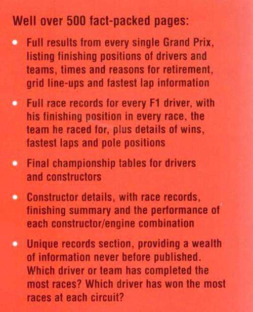 Virgin Formula 1 Record File --   Bruce Smith