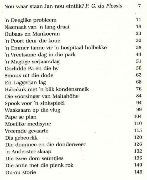 Spies op sy Stukke  --  P G du Plessis