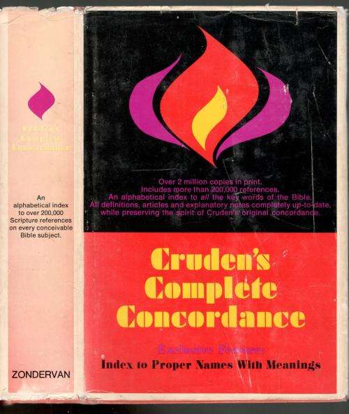 Cruden's Complete Concordance
