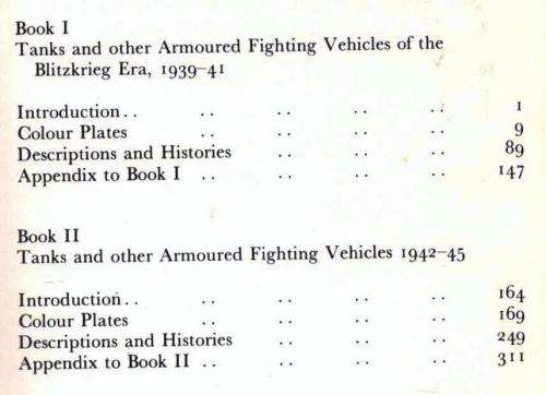 Tanks and Other Armoureds Fighting Vehicles of WW II -  B T White