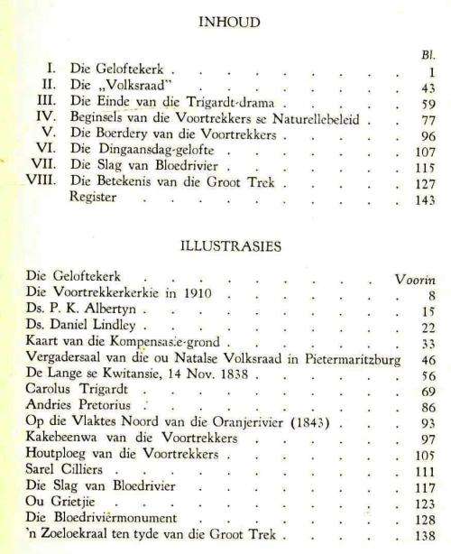 Die Geloftekerk en ander Studies oor Die Groot Trek -  H B Thom