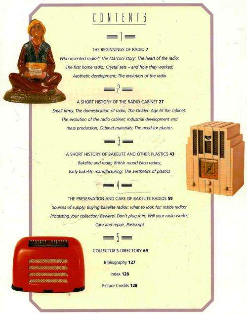 Bakelite Radios  --  A Fully Illustrated Guide for the Bakelite Radio  Enthusiast  -  Robert Hawes