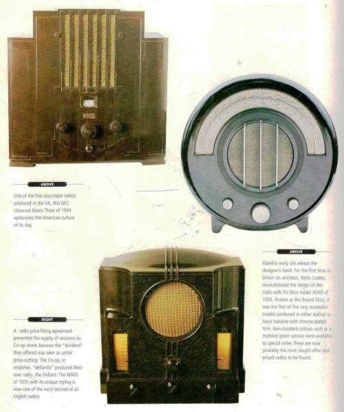 Bakelite Radios  --  A Fully Illustrated Guide for the Bakelite Radio  Enthusiast  -  Robert Hawes