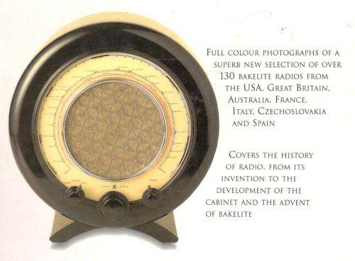 Bakelite Radios  --  A Fully Illustrated Guide for the Bakelite Radio  Enthusiast  -  Robert Hawes