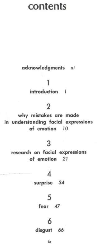 Unmasking the Face  -  Paul Ekman and Wallace V Friesen