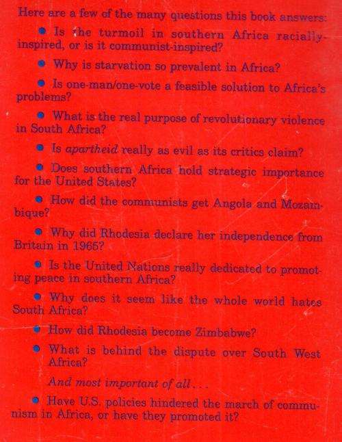 The Betrayal of Southern Africa -  The Tragic Story of Rhodesia and South Afrca