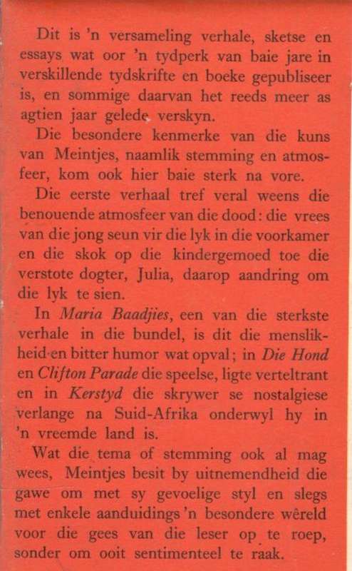 Siembamba  -- Johannes Meintjes