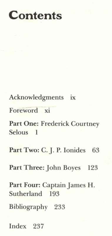 African Adventures -- Peter Hathaway Capstick