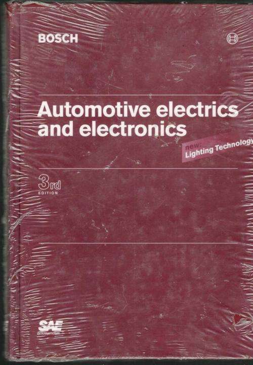 Bosch - Manual  --   Automotive Electrics and Electrronics