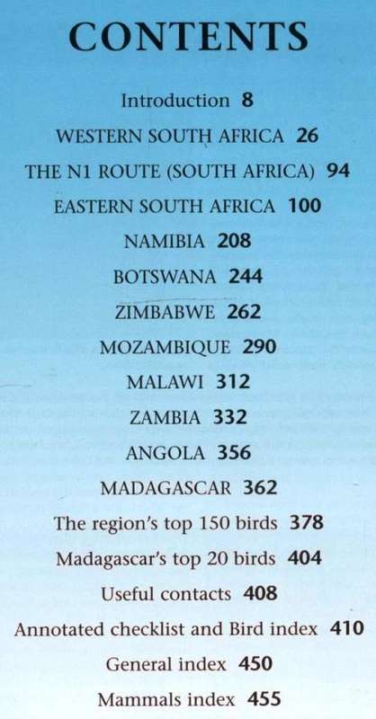 Southern African Birdfinder  -  SASOL  - Cohen, Spottiswoode and Rossouw