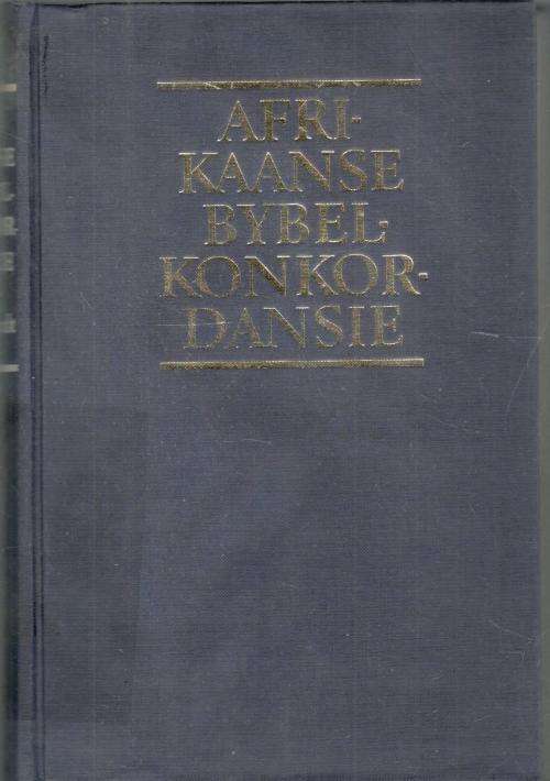 Afrikaanse Bybelkonkordansie  - Mijnhardt