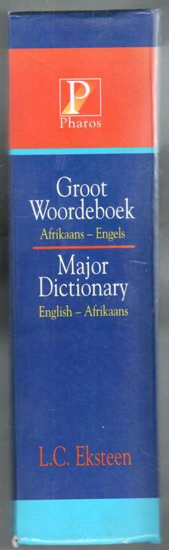 Pharos - Groot Woordeboek --  Major Dictionary