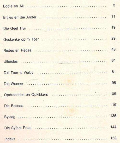 Rapport-Toer  - 'n Droom van 'n Geel Trui  -  Lappe Laubscher