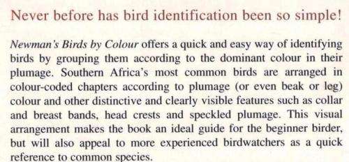 Newman`s Birds by Colour
