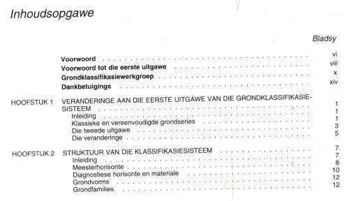 Grondklassifikasie - 'n Taksonomiese Sisteem vir Suid-Afrika