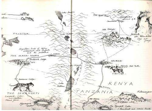 An Artist's Safari  --  Ralph Thompson