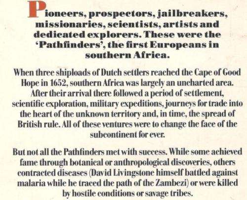 The Pathfinders  --  Peter Becker