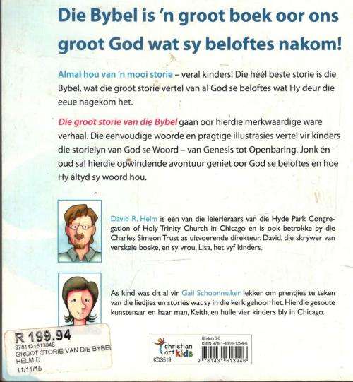 Die Groot Storie van die Bybel