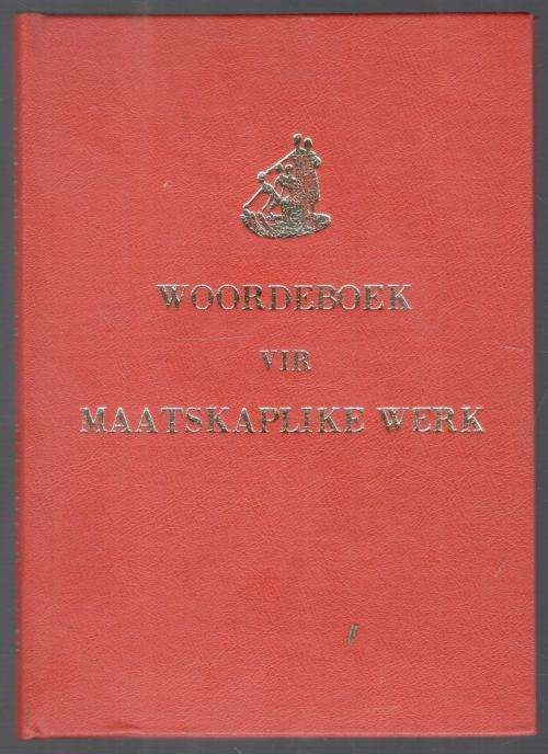 Woordeboek vir Maatskaplike Werk  --  Department of Social Welfare