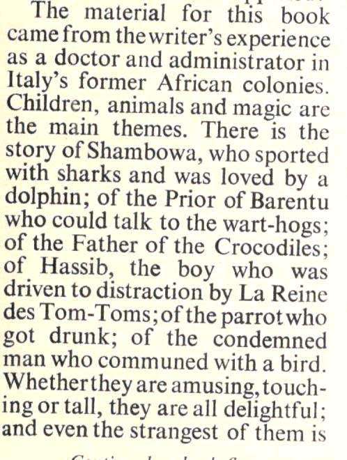 A Grave For A Dolphin    ---     Alberto Denti di Pirajno