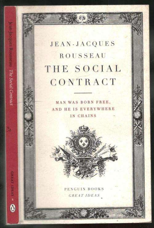 The Social Contract  --  Jean-Jacques Rousseau