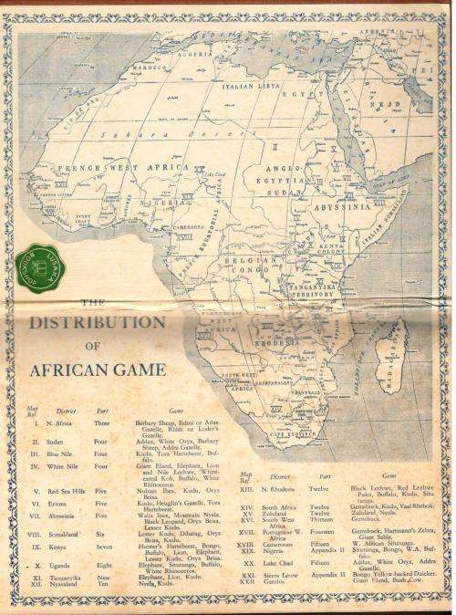 Big Game Shooting in Africa  --  Major H C Maydon - Editor