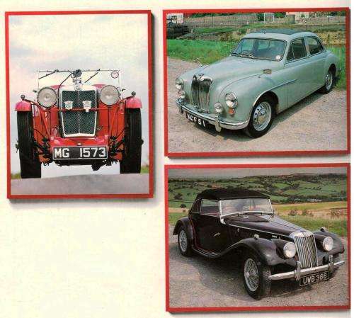 Great Marques Poster Book  --  MG