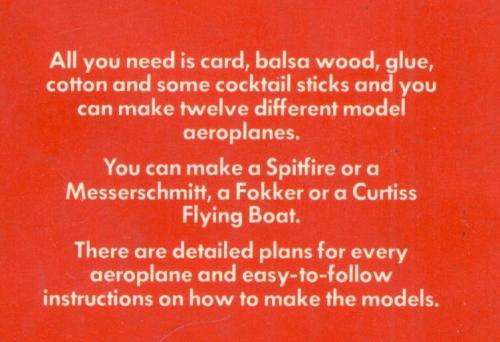 Making Model Aeroplanes  - Peter Fairhurst