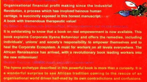Corporate Hyenas at Work - How to Spot and Outwit Them by Being Hyenawise