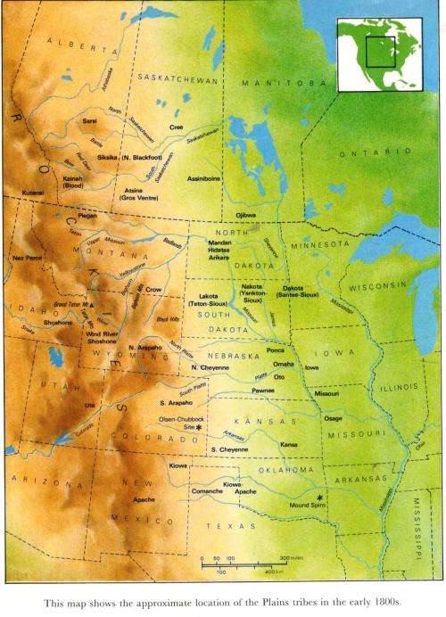 The Indians of the Great Plains  --  Norman Bancroft-Hunt