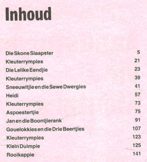 Aandstories vir Kleuters  --  Pieter W Grobbelaar