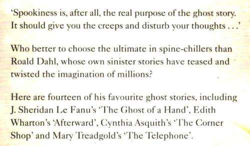 Roald Book of Ghost Stories