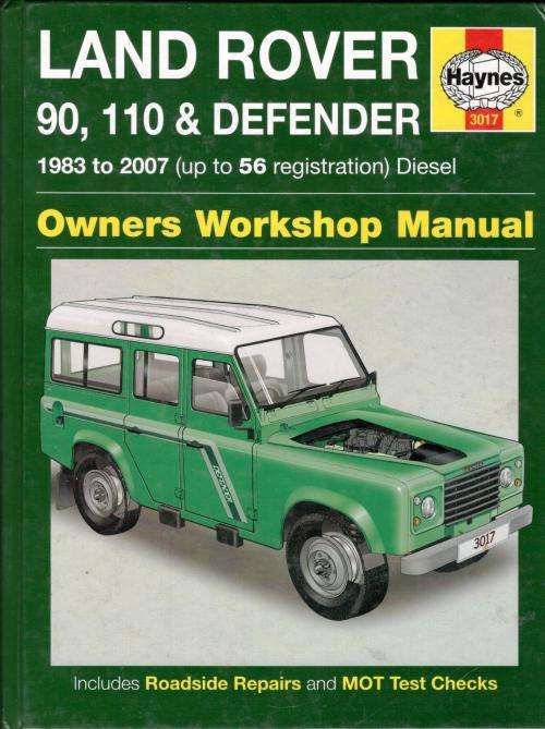 Land Rover Defender --  Owners Workshop Manual  --  Haynes