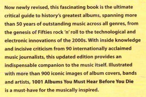 1001 Albums You Must Hear Before You Die