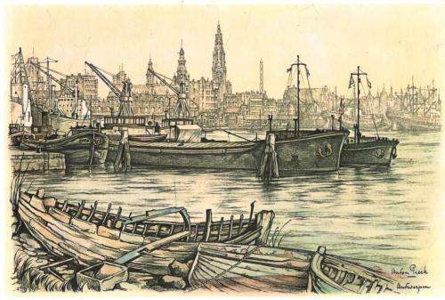 De Wereld van Anton Pieck  - Langs de Waterkant