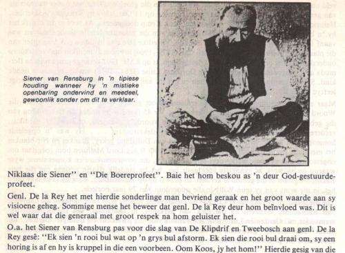Lichtenburg  1865 - 1985  --  A D Bosman