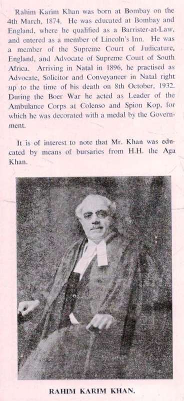 The Aga Khan and Africa  -- His Leadership and Inspiration  --  Habib V Keshavjee