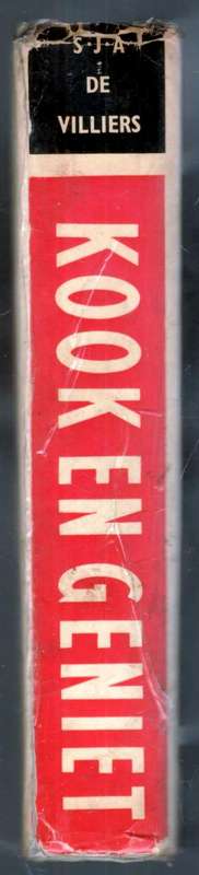Kook en Geniet  --  S J A  de Villiers  --  1964