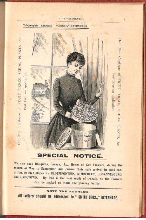 Horticulture --  A Guide for the Garden  --  Smith Bros.  --  Circa 1880